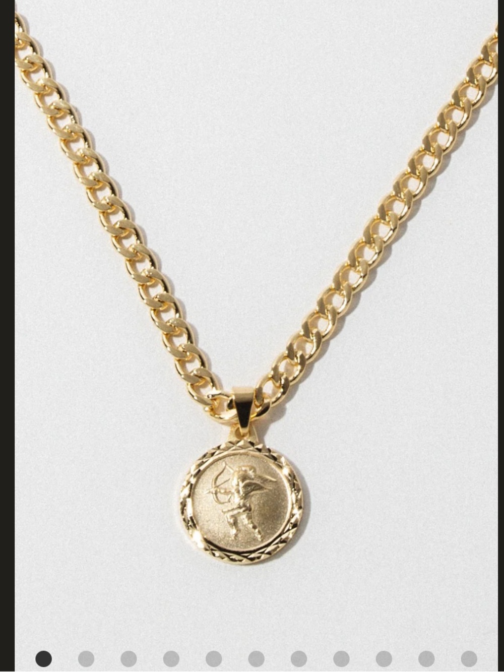 Child of Wild Gold Coin Pendant Necklace